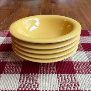 Set of 5 Vintage Gold 12 oz. Bowls by Carlisle